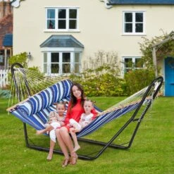 6.9-12.8 Ft. Hammock Stand Fits 2 Person Metal Hammock Stand Adjustable Heavy Duty 450 Lbs. Capacity -Vevor vevor hammock stands cxdcjcxjs1105ottmv0 31 1000