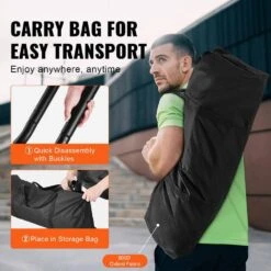 6.9-12.8 Ft. Hammock Stand Fits 2 Person Metal Hammock Stand Adjustable Heavy Duty 450 Lbs. Capacity -Vevor vevor hammock stands cxdcjcxjs1105ottmv0 fa 1000