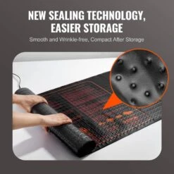 48 In. X 20.75 In. Seedling Mat With Thermostat Heat Mats MET-Certified Waterproof Heating Pad (1-Pack) -Vevor vevor heat mats ymjrd48x20754m4npv1 fa 1000