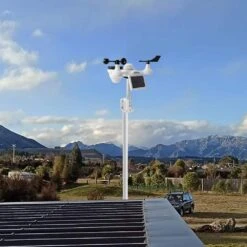 7-in-1 Wi-Fi Weather Station 7.5 In. Display Home Weather Station With Solar Wireless Sensor Alarm Alert For Temperature -Vevor vevor home weather stations tynq75vawifi7t9pdv1 31 1000