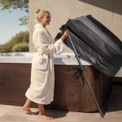 Hot Tub Cover Lift Spa Cover Lift Height 31.5-41.3 In. W 53-92.5 In. Suitable For Various Sizes Of Hot Tubs -Vevor vevor hot tub cover lifters sdsdcdb000003p0sdv0 31 1000