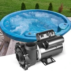 2 Speed SPA Pump 48-Frame AC 110-120 Volt Hot Tub Spa Pump 1.5 HP High Speed Or 0.46 HP Low Speed For Hot Tub UL Listed -Vevor vevor hot tub pumps ygslbss15hp058wojv1 31 1000