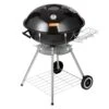22 In. Kettle Charcoal Grill Premium Kettle Grill With Wheels, Porcelain-Enameled Lid And Ash Catcher, Black -Vevor vevor kettle grills pglcjkettle22ihxuv0 64 1000