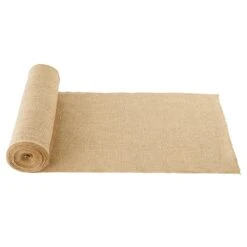 Burlap Fabric Roll, 14 In. X 30 Ft. And 50 X 50 High Density Wide Natural Burlap Fabric Rolls, Cabinet Type Accessory