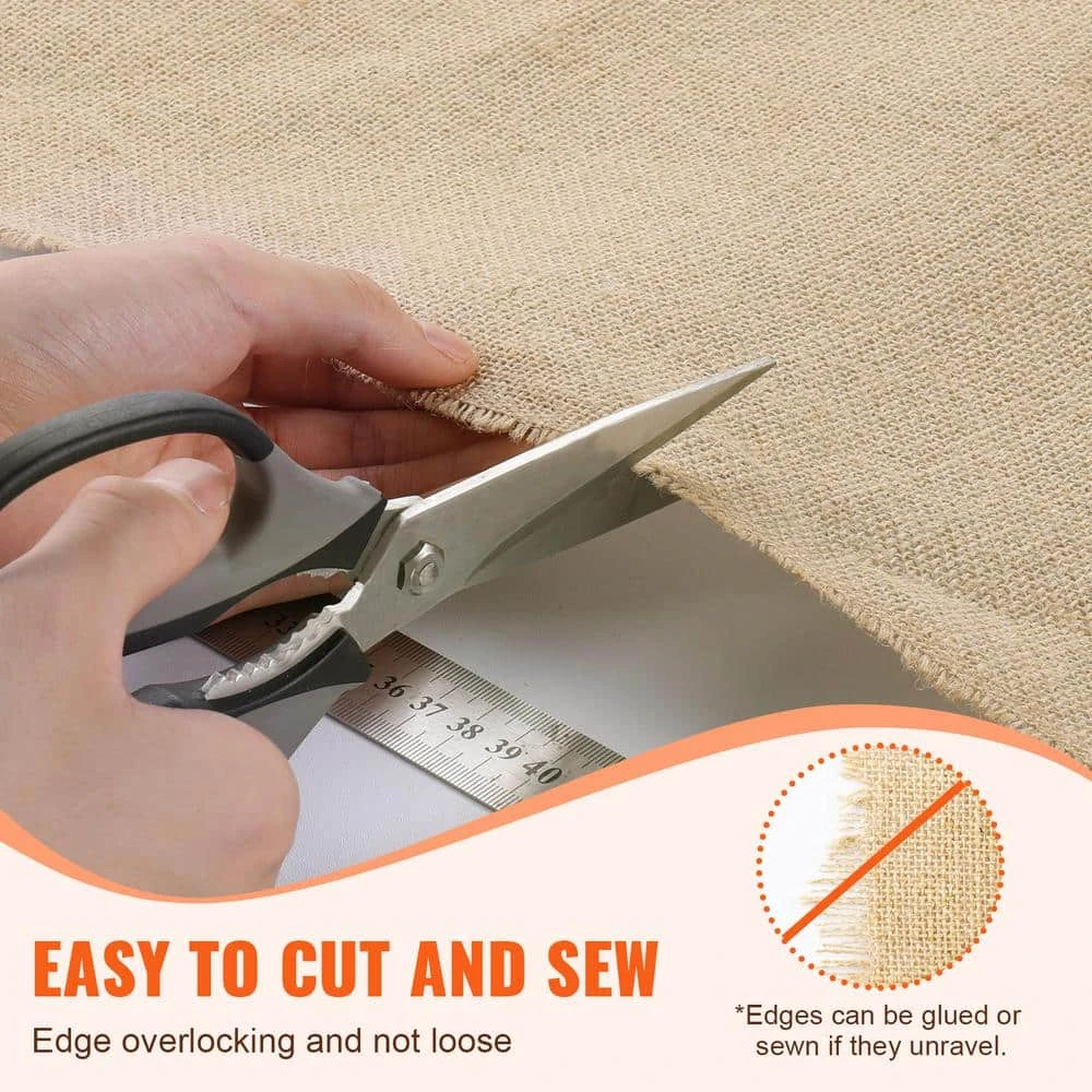 Burlap Fabric Roll Burlap Tree Wrap 40 In. X 300 Ft. For Crafts And Plants, Cabinet Type Accessory 8 Burlap Fabric Roll Burlap Tree Wrap 40 In. X 300 Ft. For Crafts And Plants, Cabinet Type Accessory - Image 6