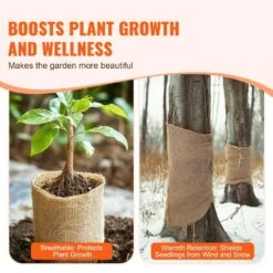 Burlap Fabric Roll, 40 In. X 75 Ft. And 50 X 50 High Density Wide Natural Burlap Fabric Rolls, Cabinet Type -Vevor vevor landscape fabric cmbj40inchesdjjn9v0 1f 1000