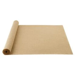 Burlap Fabric Roll 40 In. X 30 Ft. And 50 X 50 High Density Wide Natural Burlap Fabric Rolls, Cabinet Type Accessory