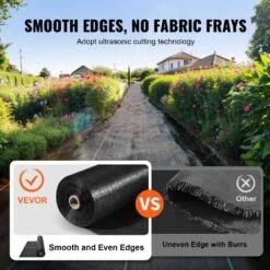 5x250 Ft. Premium Heavy-Duty Weed Barrier Landscape Fabric 5 Oz. Woven Geotextile Fabric Under Gravel High Permeability 13 5x250 Ft. Premium Heavy-Duty Weed Barrier Landscape Fabric 5 Oz. Woven Geotextile Fabric Under Gravel High Permeability -Vevor vevor landscape fabric jbxbz5250ft5b5ek7v0 1f 1000