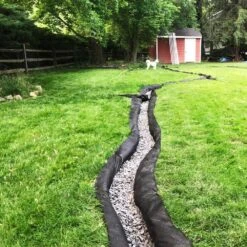 6 Ft. X 100 Ft. Geotextile Landscape Fabric 8 Oz. Heavy-Duty Non-Woven Weed Block Gardening Mat For Underlayment, Black -Vevor vevor landscape fabric tgbycycw610088rl1v0 31 1000