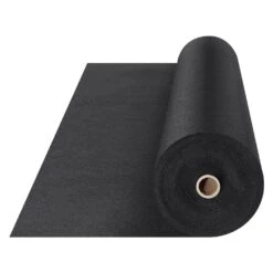 Weed Barrier Fabric, 3.28 X 164 Ft. Non Woven Geotextile Fabric, Heavy Duty Garden Underlayment 4.43 Oz. Drainage Fabric