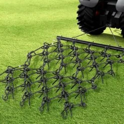 40 In. Handle Length Drag Harrow 4 Ft. X 4 Ft. Heavy-Duty Chain Harrow With 69 Teeth 17 40 In. Handle Length Drag Harrow 4 Ft. X 4 Ft. Heavy-Duty Chain Harrow With 69 Teeth -Vevor vevor landscaping rakes lpgdk4x4ft0067aqtv0 31 1000