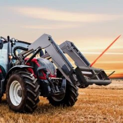 49 In. Hay Spear Bale Spears 1600 Lbs. Loading Capacity Skid Steer Loader Tractor Attachment With 2pcs 17.5 In. -Vevor vevor landscaping rakes tzczs12zhz491u79bv0 31 1000