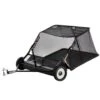 42 In. Lawn Sweeper Tow Behind, 12 Cu. Ft. Large Pull Behind Grass Sweeper, 15 In. Edger Heavy Duty Leaf Grass Collector -Vevor vevor lawn sweepers tcscpqsqhs12e5utuv0 64 1000