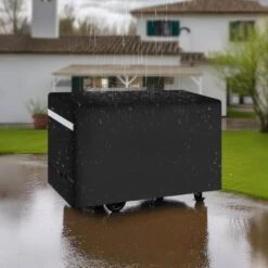 Grill Cover 59 In. BBQ Covers For Outdoor Grills Waterproof Fade Resistant Weather Resistant Heavy Duty 600D Polyester -Vevor vevor outdoor cooking accessories pjpdsklzzpdsx3w3zv0 31 1000