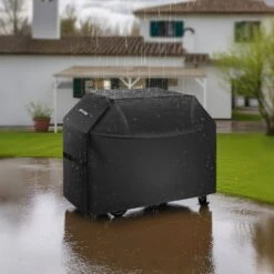 Grill Cover 60 In. BBQ Covers For Outdoor Grills Waterproof Fade Resistant Weather Resistant Heavy Duty 600D Polyester -Vevor vevor outdoor cooking accessories pjpdsklzzrqs363e0v0 31 1000