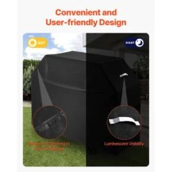 Grill Cover 60 In. BBQ Covers For Outdoor Grills Waterproof Fade Resistant Weather Resistant Heavy Duty 600D Polyester -Vevor vevor outdoor cooking accessories pjpdsklzzrqs363e0v0 44 1000