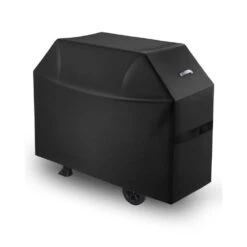 Grill Cover 60 In. BBQ Covers For Outdoor Grills Waterproof Fade Resistant Weather Resistant Heavy Duty 600D Polyester