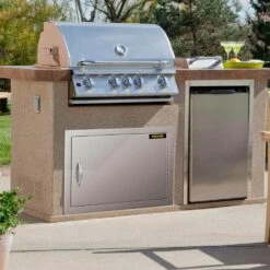 20 In. W X 14 In. H Outdoor Kitchen Doors Horizontal Single BBQ Door Stainless Steel BBQ Access Door -Vevor vevor outdoor kitchen doors 14h 20wbxgcgdkm01v0 31 1000