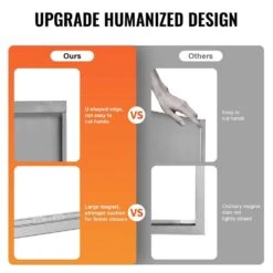 BBQ Access Door 30 In. W X 21 In. H Brushed Stainless Steel Outdoor Kitchen Door With Hooks For Outside Cabinet 14 BBQ Access Door 30 In. W X 21 In. H Brushed Stainless Steel Outdoor Kitchen Door With Hooks For Outside Cabinet -Vevor vevor outdoor kitchen doors bxgcgmsc30w21hin1v0 44 1000