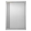 17 In. W X 24 In. H Single Outdoor Kitchen Door BBQ Access Door Stainless Steel Flush Mount Door Wall Vertical Door -Vevor vevor outdoor kitchen doors dmabscjmdcmb35lsav0 64 1000