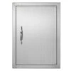 Single Outdoor Kitchen Door 16 In. W X 22 In. H BBQ Access Door Stainless Steel Flush Mount Door Wall Vertical Door -Vevor vevor outdoor kitchen doors dmmbscjm16x2gr6d9v0 64 1000