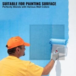 Metal Access Panel 16 In. W X 16 In. H Plumbing Access Doors With Cam Latch Lock Heavy-Duty Steel Wall Hole Cover -Vevor vevor outdoor kitchen doors jxmbd1616inchfeelv0 44 1000