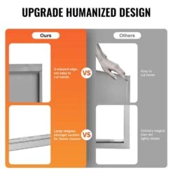 Double Outdoor Kitchen Door 30 In. W X 21 In. H BBQ Access Door With Recessed Handles -Vevor vevor outdoor kitchen doors smabscjmys30m2gznv0 44 1000