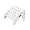Adirondack Ottoman, 17. 7L X 19. 7W X 13. 8H In. HDPE Plastic Folding Adirondack Ottoman, Weather-Resistant Foot Rest