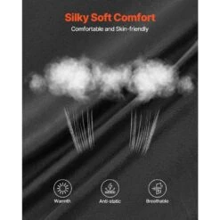 Bean Bag Chair, Plastic, High-Density Foam Filling Round Bean Bag, Outdoor Rocking Chair With Cushion, Black -Vevor vevor outdoor rocking chairs yxcrddy6672iowvj1v0 1f 1000