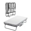 Rollaway Bed, Black Metal Frame, Outdoor Rocking Chair With White Cushion, 38 X 75 In. Folding Bed With 5 In. Mattress 1 Rollaway Bed, Black Metal Frame, Outdoor Rocking Chair With White Cushion, 38 X 75 In. Folding Bed With 5 In. Mattress -Vevor vevor outdoor rocking chairs zdc38yc5inchtsrzyv0 64 1000