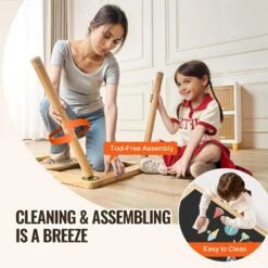 Sensory Table For Toddlers, Kids Activity Table W/Double-Sided Tabletop And Non-Slip Feet, Outdoor Play Activity, Wooden -Vevor vevor patio dining tables ggzdzk212920oj4ybv0 44 1000