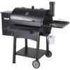 Pellet Smoker 580 Sq. In. Portable Wood Pellet Grill With Cart 8 In 1 BBQ Grill, Black -Vevor vevor pellet grills w58018160500f53cnv1 64 1000