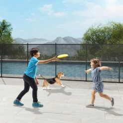 Pool Fence 4 X 48 Ft. Pool Fences For Inground Pools Removable Child Safety Pool Fencing, Easy DIY Swimming Pool Fence -Vevor vevor pool fences dxycwl448fthk10bdv0 31 1000