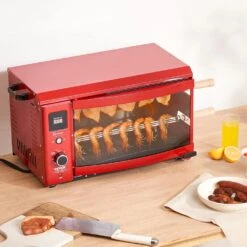 Shawarma Grill Machine Portable Electric Grill In Stainless Steel With 2 Strings Of Barbecue Capacity, Chicken Shawarma -Vevor vevor portable gas grills bxkrj2cdrspkynqoyv1 31 1000