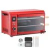 Shawarma Grill Machine Portable Electric Grill In Stainless Steel With 2 Strings Of Barbecue Capacity, Chicken Shawarma