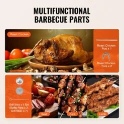 Shawarma Grill Machine Portable Electric Grill In Stainless Steel, Vertical Chicken Shawarma Cooker Machine Countertop -Vevor vevor portable gas grills lskrj20ldrsxozo8uv1 44 1000