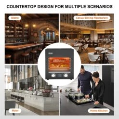 Steak Grill, Portable Electric Grill In Black 1800W Smokeless Infrared 1450°F Stainless Steel Cooker, Adjustable Rack -Vevor vevor portable gas grills npkjdrsdxkdz5fenkv1 fa 1000