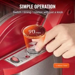 Shawarma Grill Machine, Portable Electric Grill In Stainless Steel Chicken Shawarma Cooker Machine Countertop -Vevor vevor portable gas grills wskrj12lbsdrkhub5v1 1f 1000