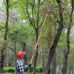 Manual Pole Saw, 7.3-27 Ft. Tree Pruner With 20 In. Steel Blade Pruning Saw, 8 Fiberglass Poles, 2025 Upgrade -Vevor vevor pruning saws sdgzjbxzzk8m8dkwov0 250717 31 1000