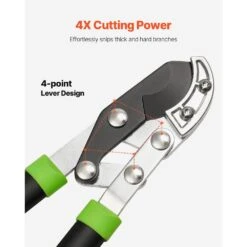 32 In. Anvil Loppers For Tree Trimming, Steel Blade Cutter With Ergonomic Handles, Pruning Saw Function, 2025 Upgrade -Vevor vevor pruning saws sdgzjcg32incxd465v0 250717 1f 1000