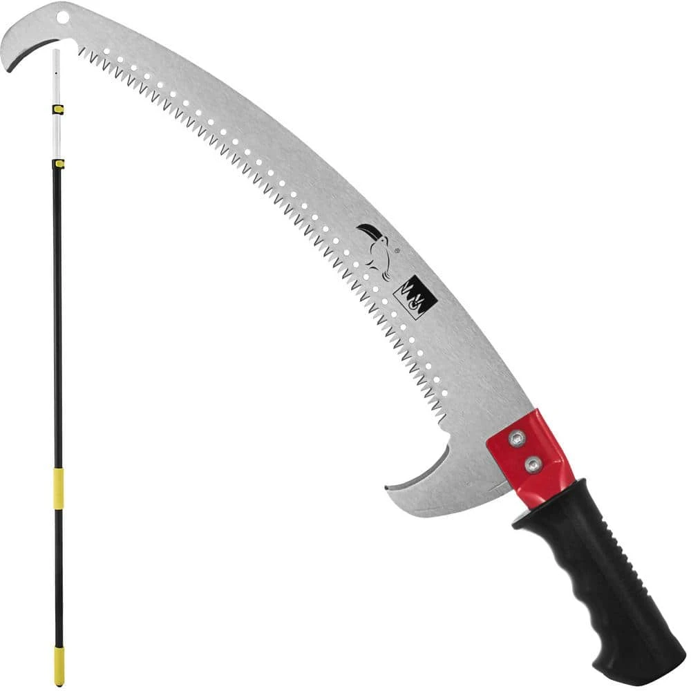 4 Ft. To 12 Ft. Telescopic Pole Saw Blade Length 12 In. Extendable Landscaping Pruning Saw For Trimming Branches 3 4 Ft. To 12 Ft. Telescopic Pole Saw Blade Length 12 In. Extendable Landscaping Pruning Saw For Trimming Branches