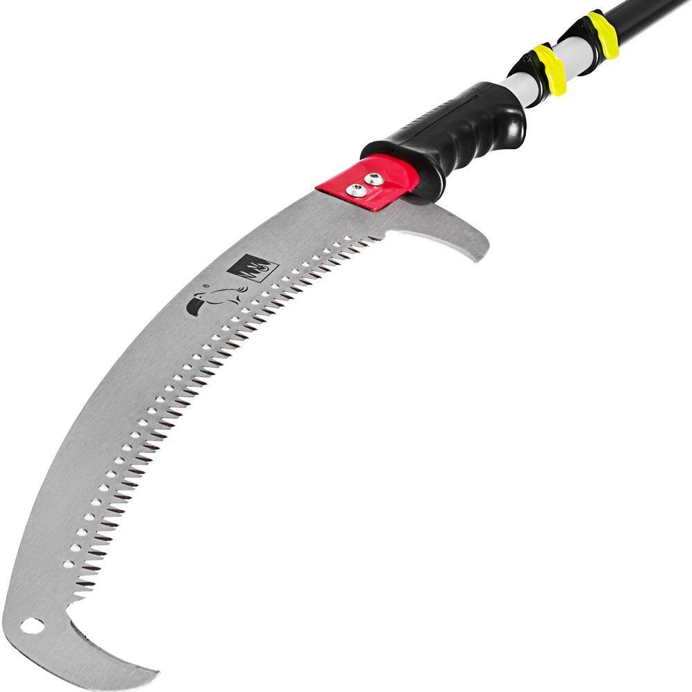4 Ft. To 12 Ft. Telescopic Pole Saw Blade Length 12 In. Extendable Landscaping Pruning Saw For Trimming Branches 4 4 Ft. To 12 Ft. Telescopic Pole Saw Blade Length 12 In. Extendable Landscaping Pruning Saw For Trimming Branches - Image 2