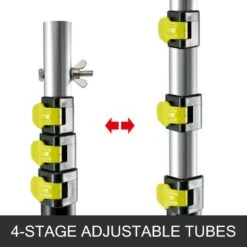 Tree Pruner 5.4 Ft. To 17.7 Ft. Pole Saw W/Blade Length 15 In. SK5 Cutting Blade Tree Pruning Saw For Sawing & Shearing -Vevor vevor pruning saws xzj5 4mtgsblack01v0 1f 1000