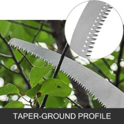 6 Ft. To 18 Ft. Aluminum Telescopic Pole Saw Blade Length 14.4 In. Landscaping Pruning Saw For Trimming Branches -Vevor vevor pruning saws xzj5 6m0000000001v0 fa 1000