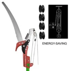 Pole Saws For Tree Trimming 26 Ft. With Blade Length 13.3 In. Pruning Saws Alloy Steel Tree Pruner Tree Trimmers -Vevor vevor pruning saws xzj8m000000000001v0 1f 1000