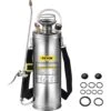 3 Gal. Stainless Steel Sprayer Adjustable Nozzle Hand Pump Sprayer Set With 20 In. Wand, Handle And 3ft. Reinforced Hose -Vevor vevor pump sprayers pwqbxg10l00000001v0 64 1000