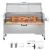 60-Watt Rotisserie Grill With Hooded Cover, 56 In. Pig Lamb Goat Rotisserie Grill Roaster, 286 Lbs. Capacity -Vevor vevor rotisseries ddxzkj56ycqg19z70v1 64 1000