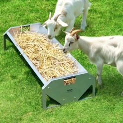 Livestock Feeding Trough, 22 Gal. Capacity 45 In. Hay Feeder, Heavy Duty Steel Livestock Trough, Galvanized Steel Feeder 17 Livestock Feeding Trough, 22 Gal. Capacity 45 In. Hay Feeder, Heavy Duty Steel Livestock Trough, Galvanized Steel Feeder -Vevor vevor specialty garden tools scwsqcswsq45leotgv0 31 1000