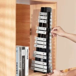 32 Note Glockenspiel Xylophone Bell Kit Percussion Instrument With Mallets Drum Sticks And Carrying Bag For Adults -Vevor vevor wind chimes 32yfzqwzjwlxwxec2v0 31 1000