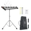 32 Note Professional Glockenspiel Xylophone Bell Kit With Adjustable Stand And Carrying Bag For Students & Adults